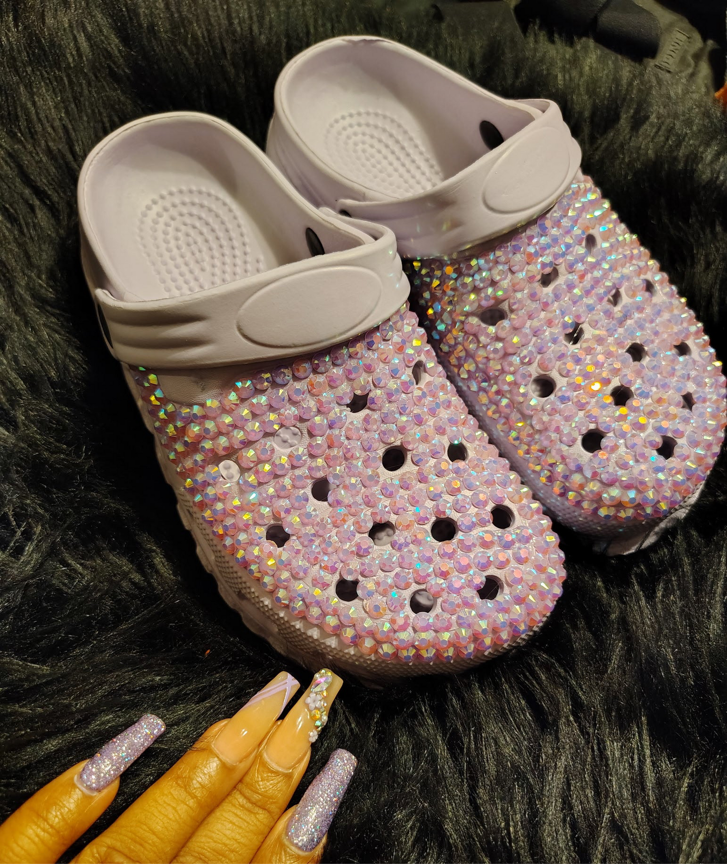 Beautiful Rae’s Bling Clogs